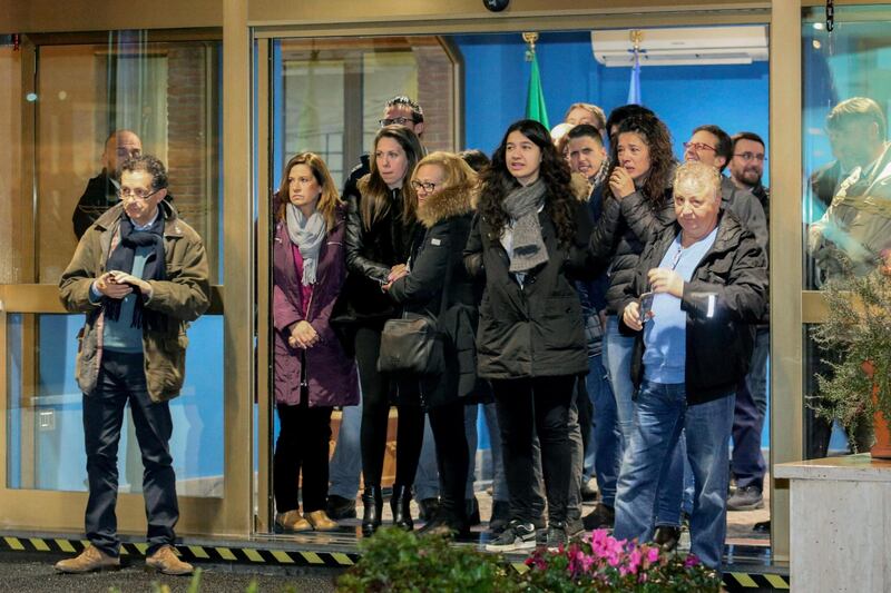 Gli ex ostaggi sono arrivati a Ciampino 5