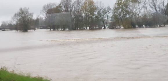 Maltempo Piemonte: fiumi in piena e frane 7