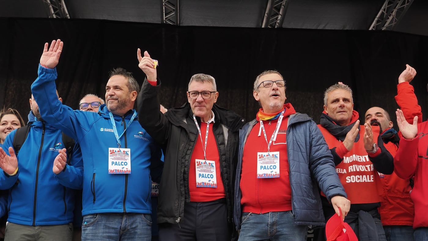 Ondata di scioperi sul Natale. Landini: "Libertà è rivolta"
