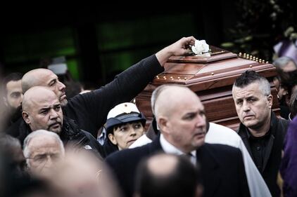 I funerali di Pino Daniele al Divino Amore a Roma 5