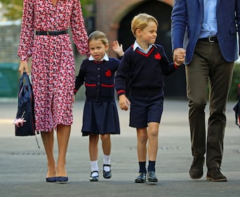 Il primo giorno di scuola della Principessa Charlotte: foto 5