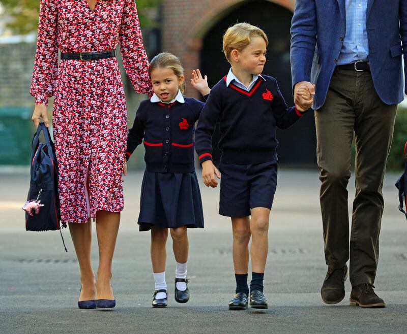Il primo giorno di scuola della Principessa Charlotte: foto 5