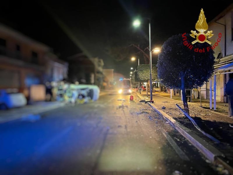 Incidente mortale nella notte in provincia di Roma 1