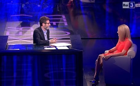 Michelle Hunziker e la gaffe con Fabio Fazio 1