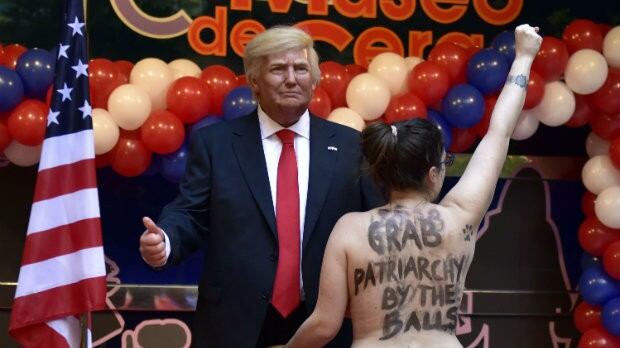 Femen contro Trump: l’osceno siparietto