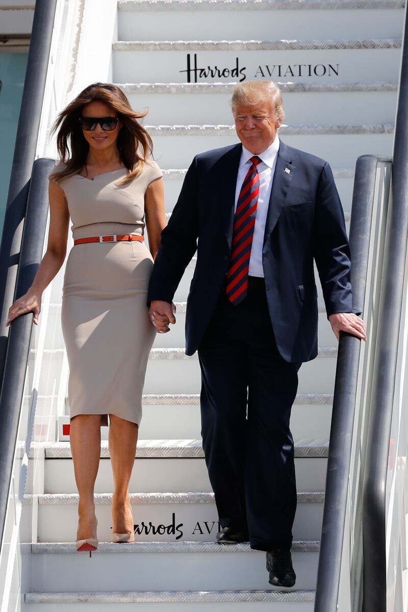 Melania Trump nel Regno Unito 1