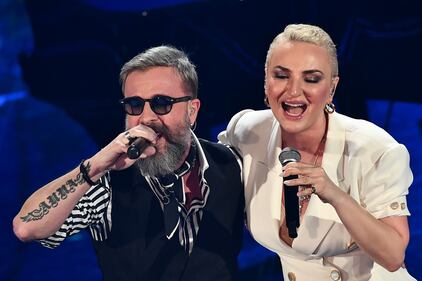 Sanremo, le immagini della terza serata 5