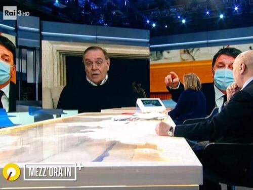 "Burinotto...", "Sei solo sensale" E Mastella lascia la diretta in tv