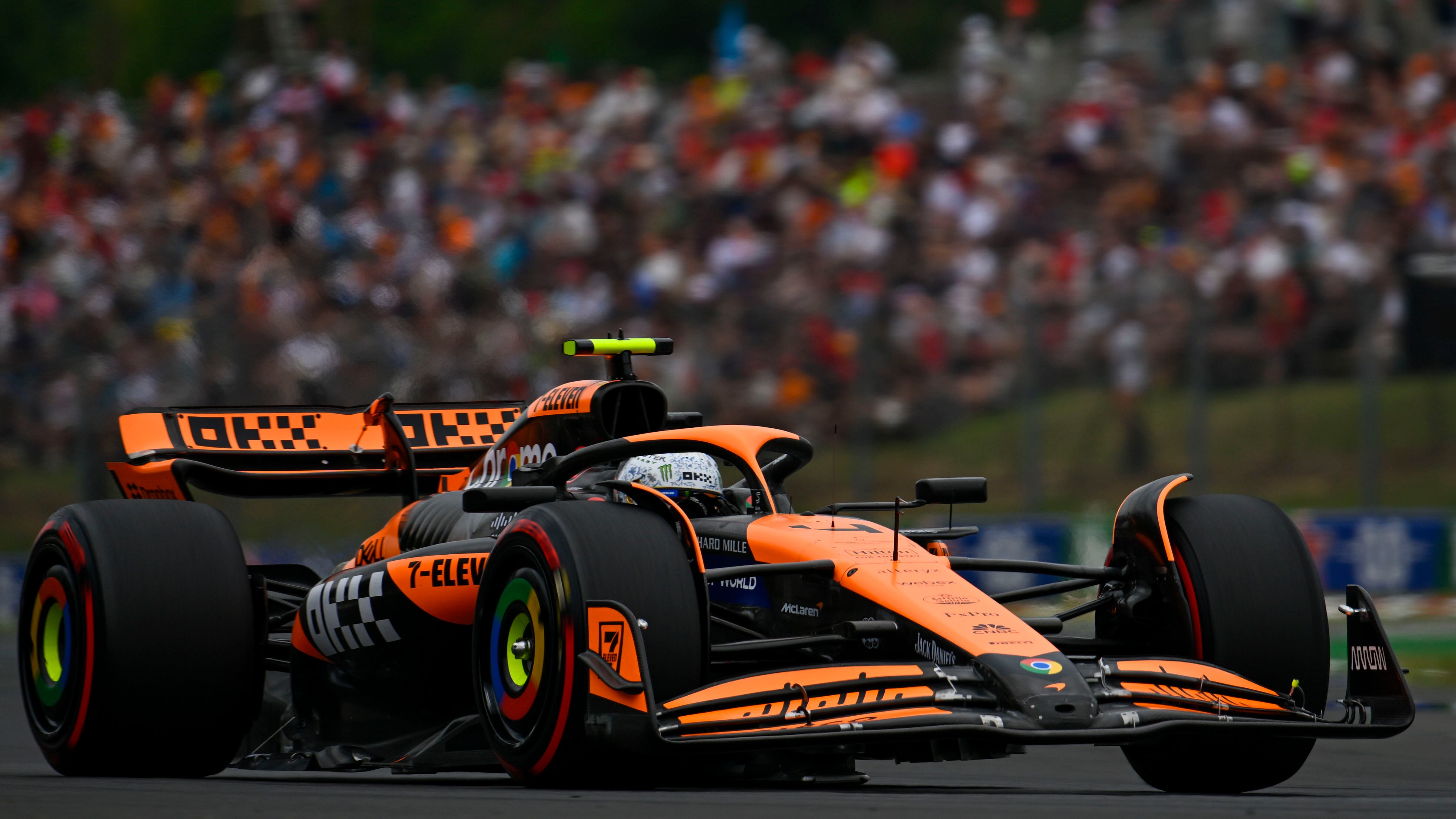 F1, doppietta McLaren in Ungheria con Norris in pole. Sainz 4°, Leclerc solo 6°