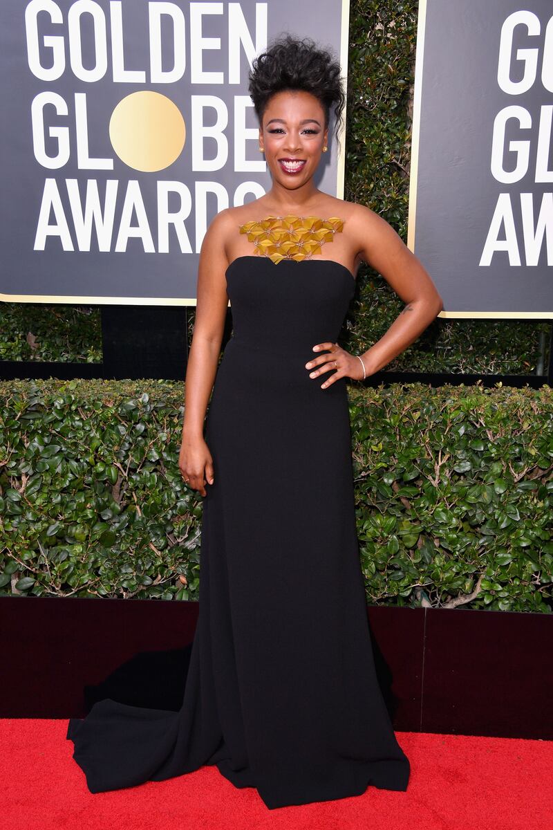 Golden Globe 2018, star in nero sul red carpet 4