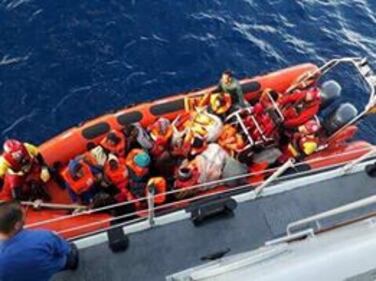 Ecco le operazioni di salvataggio della Ong Proactiva Open Arms 6