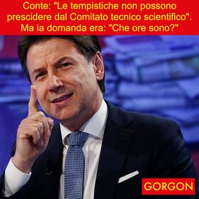Ecco la satira del giorno: la "precisione" di Conte 1