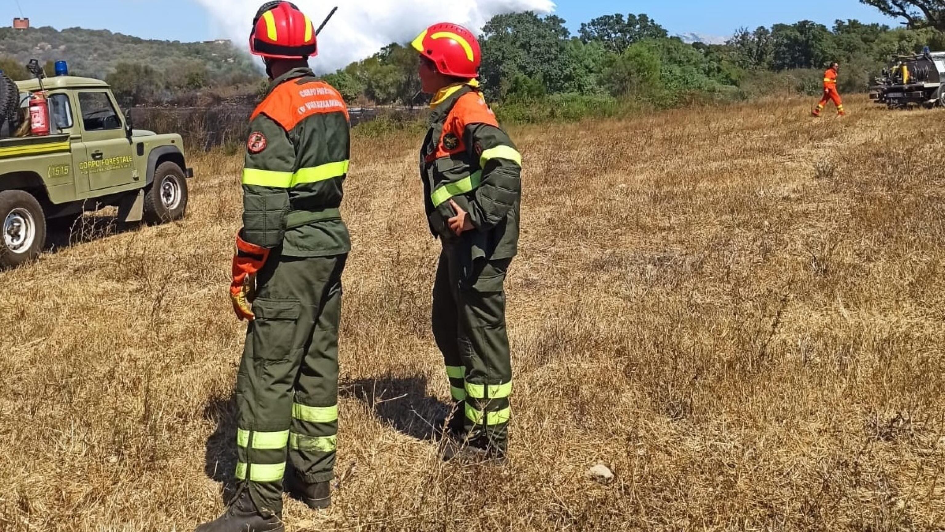 Olbia, violento rogo alimentato dal maestrale: chiuso temporaneamente l'aeroporto
