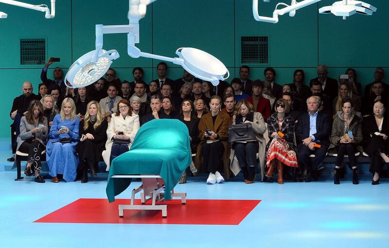 Gucci, la sfilata è nella sala operatoria 9