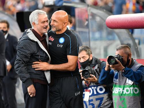 Roma, sempre furia Mou. Spalletti non passa col rosso