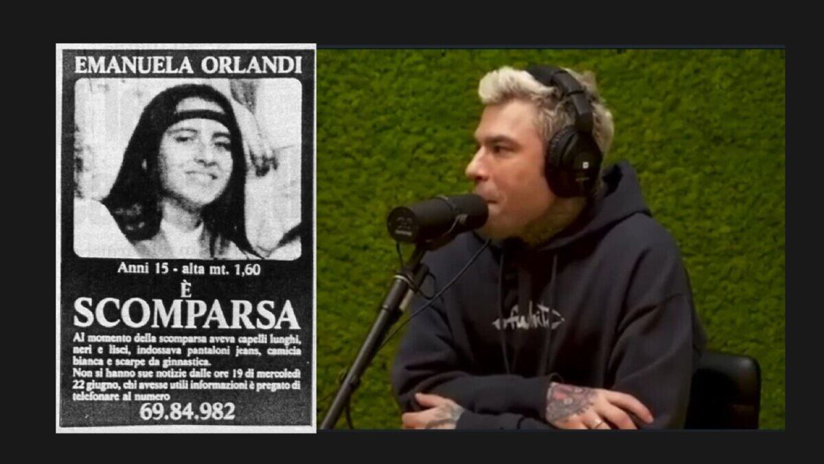 "Forse fa la pilota". L'altra battuta choc di Fedez su Emanuela Orlandi