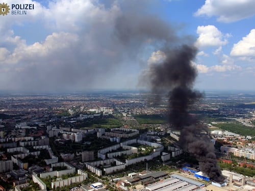 Nube nera a Berlino