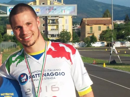 Morto sulla moto a 26 anni Riccardo Passarotto, campione mondiale di pattinaggio