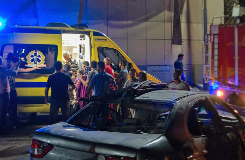 L'attentato contro l'istituto nazionale per il cancro a Il Cairo 9