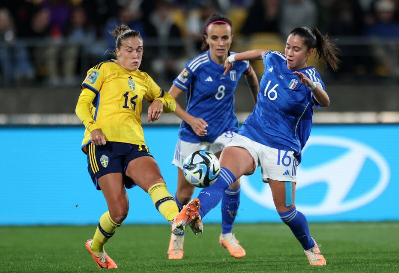 Giulia Dragoni, classe 2006, alla seconda da titolare in azzurro (via Figc)