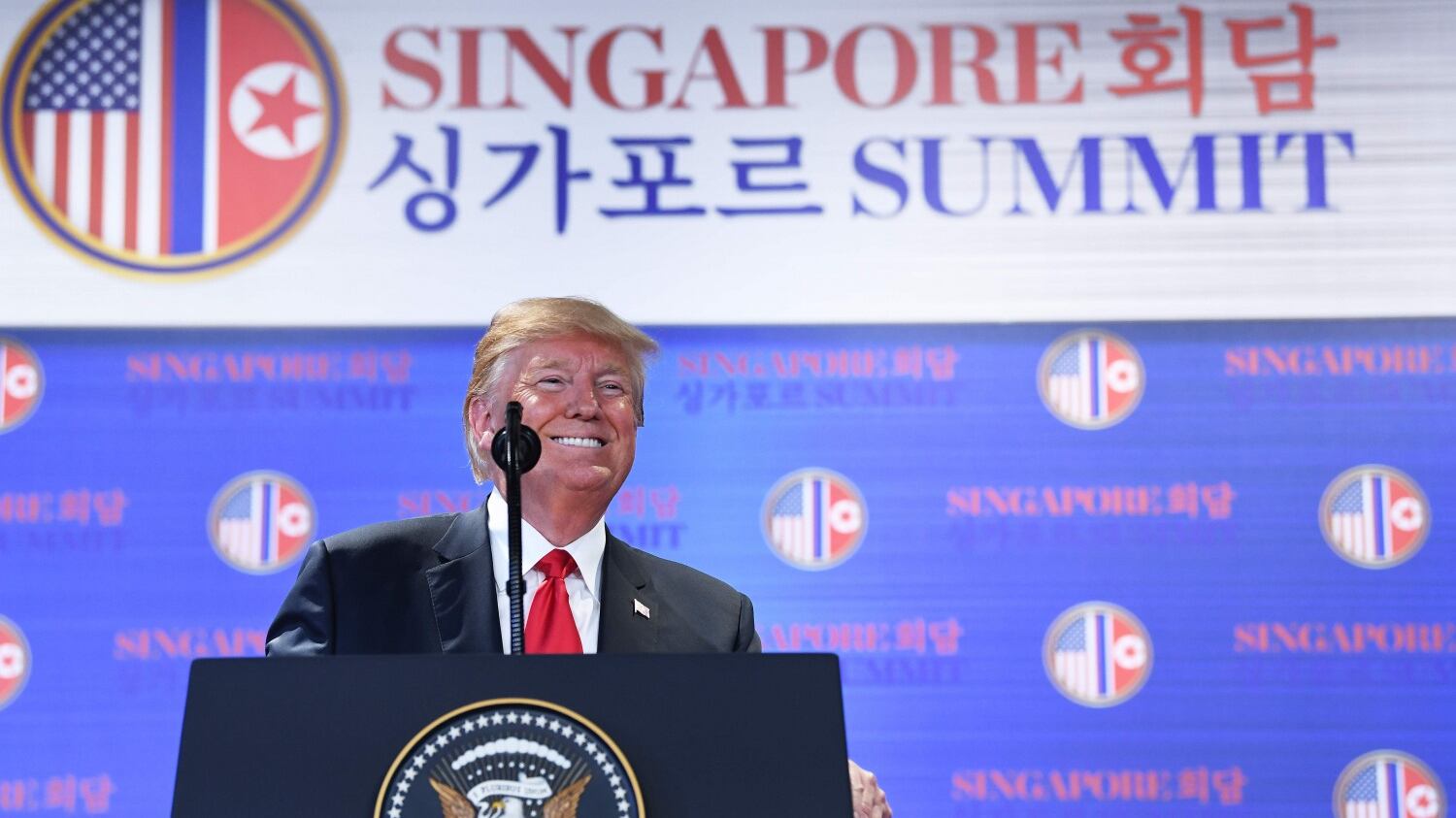 Trump sullo storico accordo con Kim: "Abbiamo ottenuto tanto e non ho rinunciato a nulla"