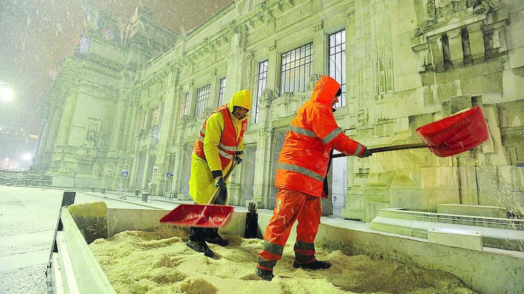 È allarme nevicata in città: «Sarà la peggiore dell'anno»