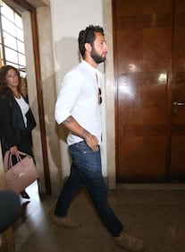 Fabrizio Corona arriva in Tribunale 6