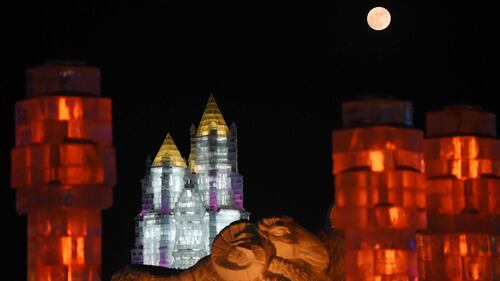 Cina, il festival del ghiaccio a Harbin 8
