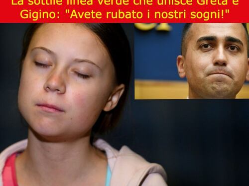 La satira del giorno: cosa unisce Greta e Gigino