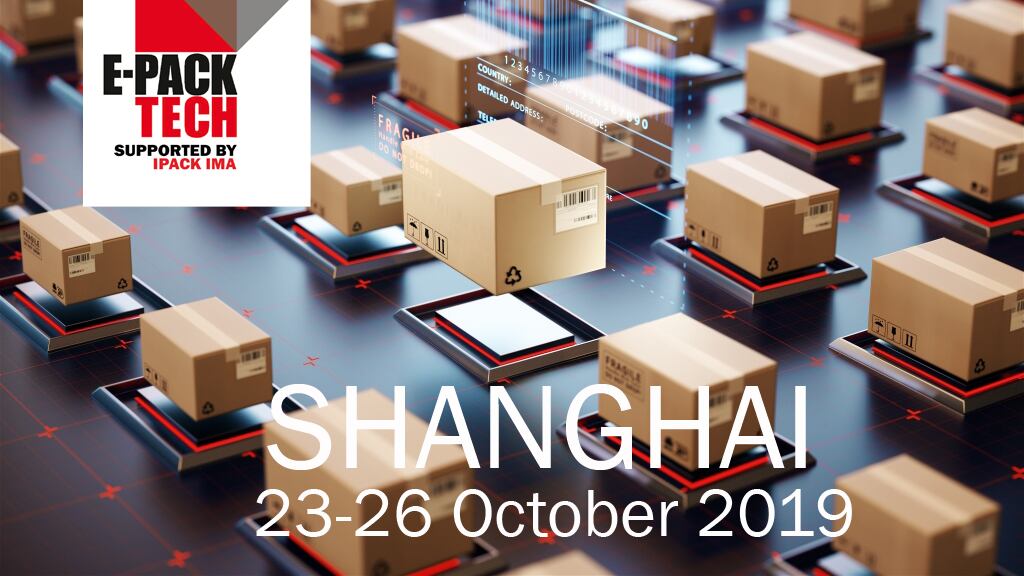 E-Pack Tech, in Cina packaging italiano per l'e-commerce con Fiera Milano e Ipack Ima