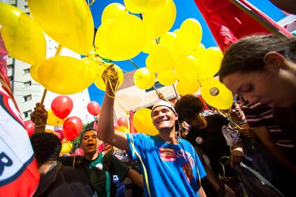 Brasile 2014, i coloratissimi supporters 8