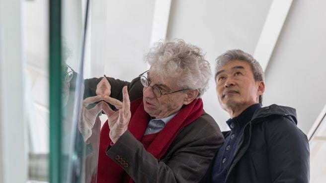 "I miei disegni dialogano con le sculture di Park"