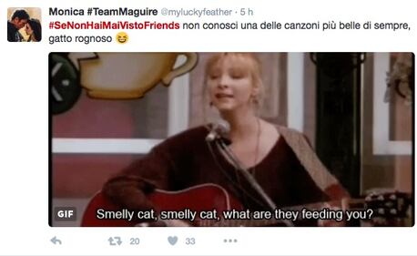 Friends, #SeNonHaiMaiVistoFriends impazza su Twitter 11