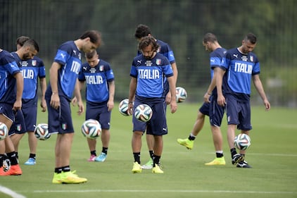 Il primo allenamento dell'Italia in Brasile 11