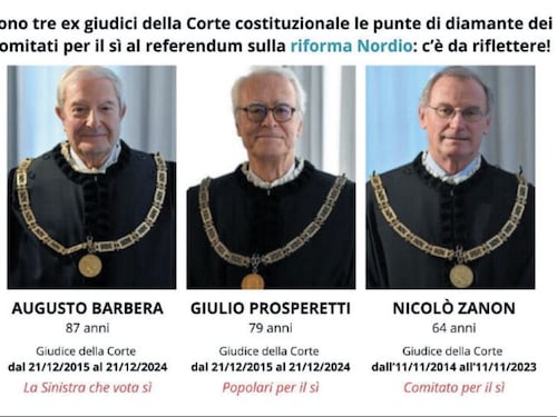 Una lista di proscrizione nelle chat segrete del "No"
