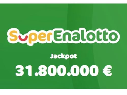 Jackpot di Superenalotto a 31,8 milioni, due vincite da oltre 94.500 euro