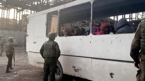 Evacuzione Onu dall'acciaieria Azovstal 10