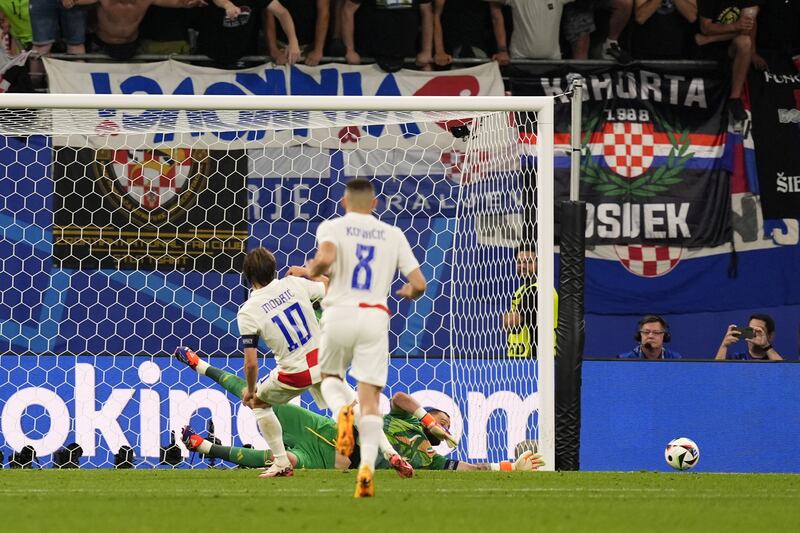 Croazia Italia Donnarumma parata