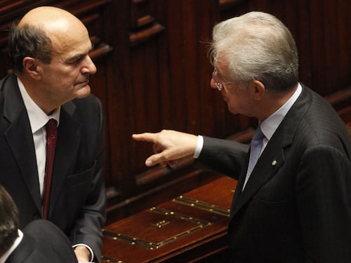 Quel patto scellerato tra Monti e Bersani