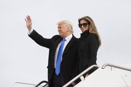 Melania e Donald Trump, coppia presidenziale 37