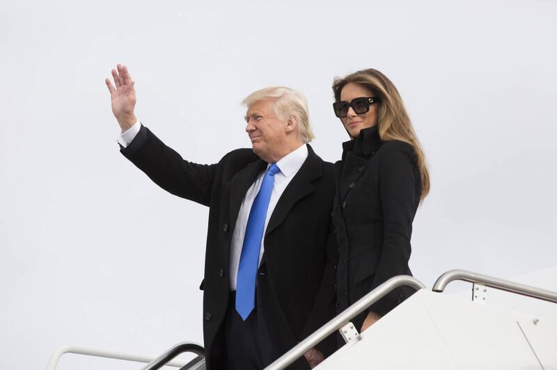 Melania e Donald Trump, coppia presidenziale 37