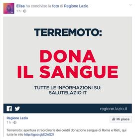 Terremoto e vip, le reazioni social 11