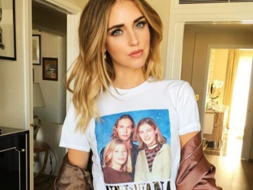 Ferragni insultata su Instagram per la maglietta: "Ma che ca*** fai?!"