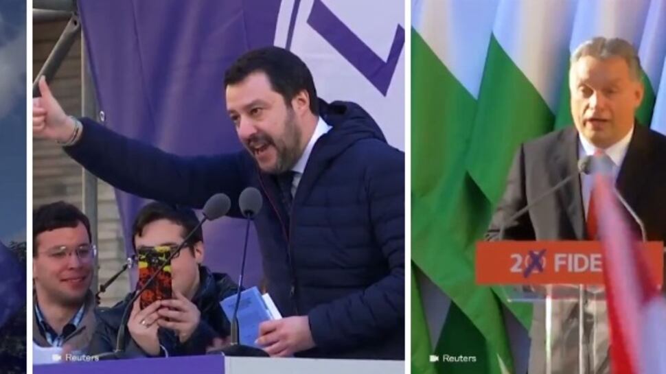 Spot "terrorista" di Macron contro il sovranista Salvini