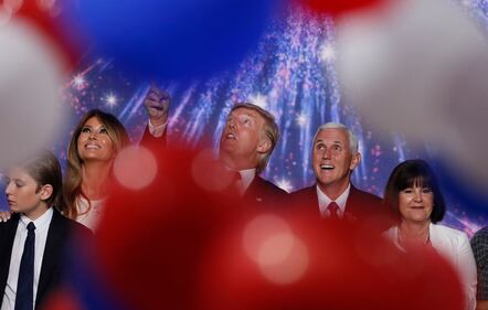 La Famiglia si stringe intorno a Trump 1