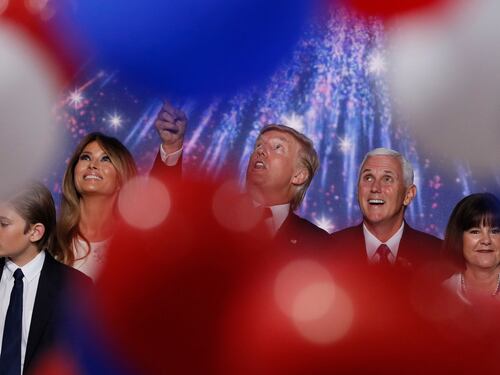 La famiglia si stringe intorno a Trump