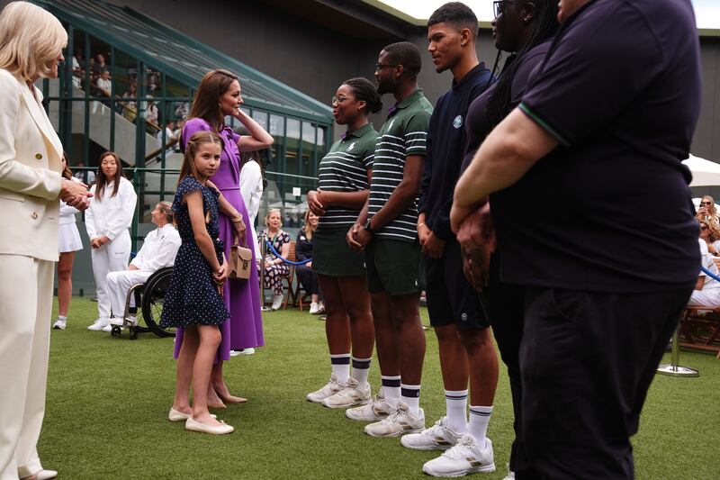 Kate Middleton al torneo maschile di Wimbledon 2024  1
