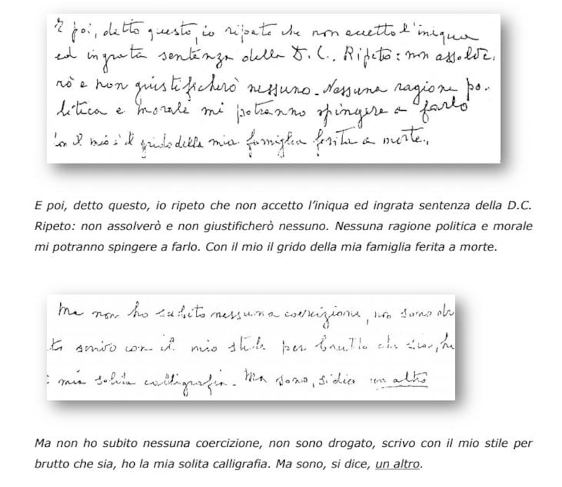 lettera zaccagnini