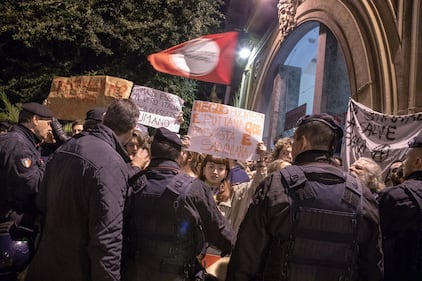 La kermesse della Lega a Palermo: Salvini accolto dai simpatizzanti 4