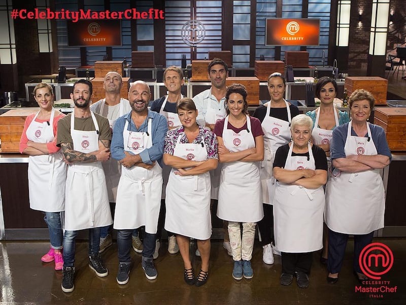 Celebrity MasterChef, i concorrenti 1